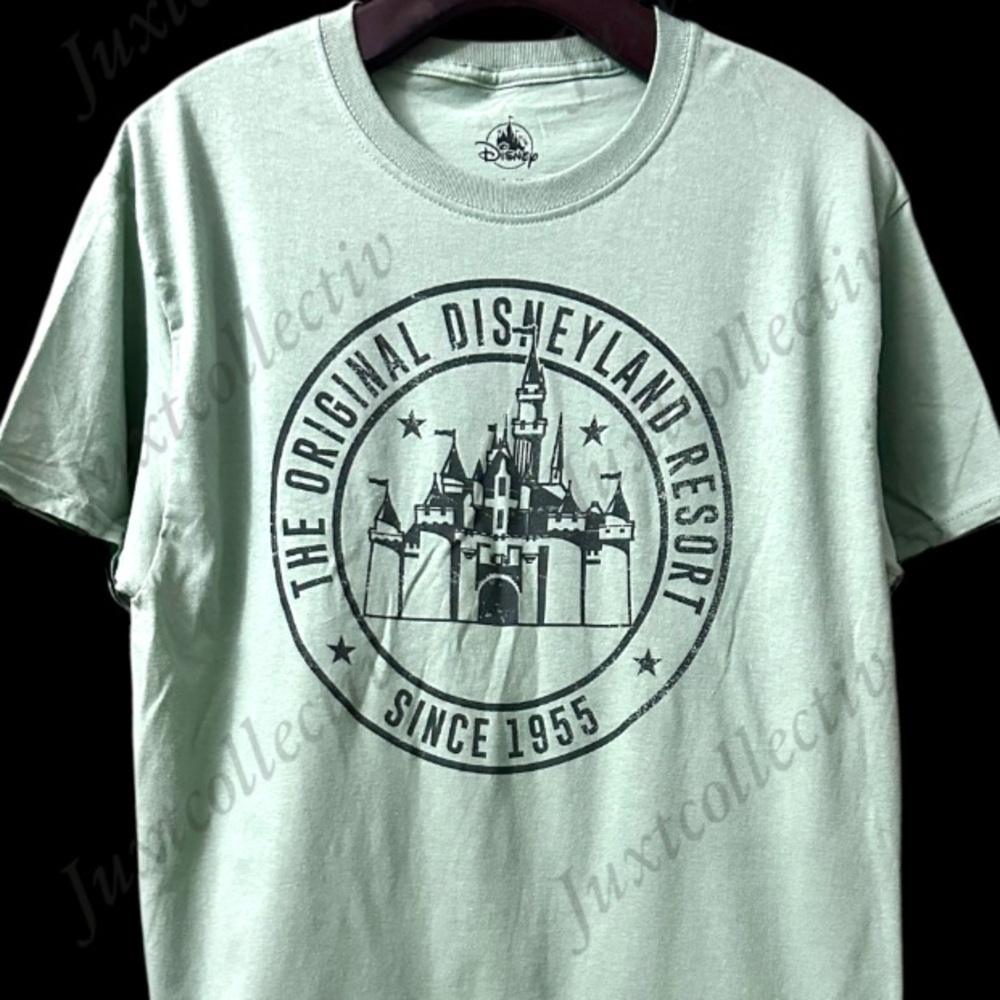 NWT Disney Parks The Original Disneyland Resort Since 1955 Castle T-Shirt